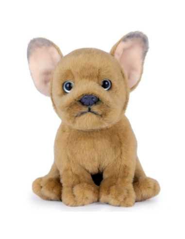 Peluche chiot Bouledogue Français fauve | Living Nature