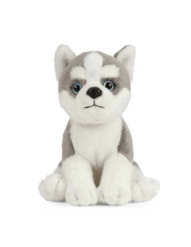 Peluche chiot Husky-23 cm | Living Nature