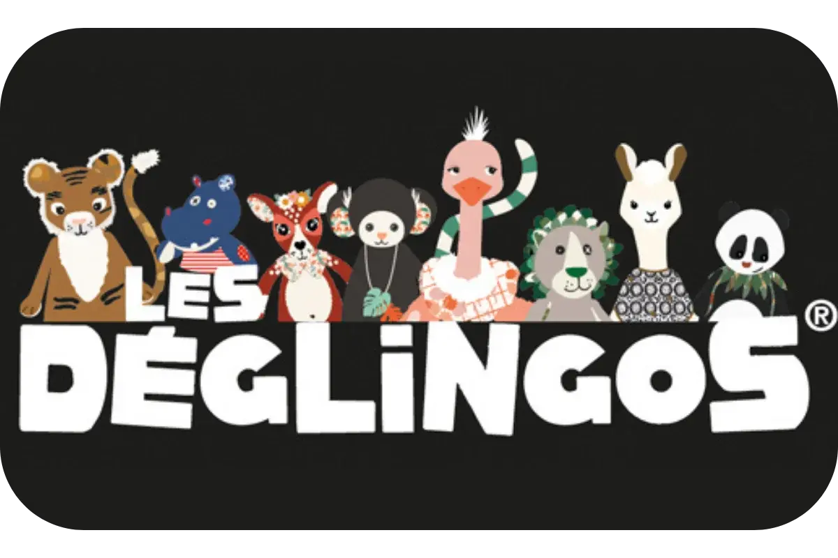 Les déglingos - La maison des peluches Logo Les déglingos - La maison des peluches